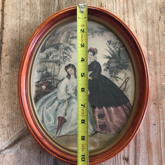 ⚜️VINTAGE LA MODE ILLUSTREE FRENCH FASHION PRINT - Picture 5 of 7